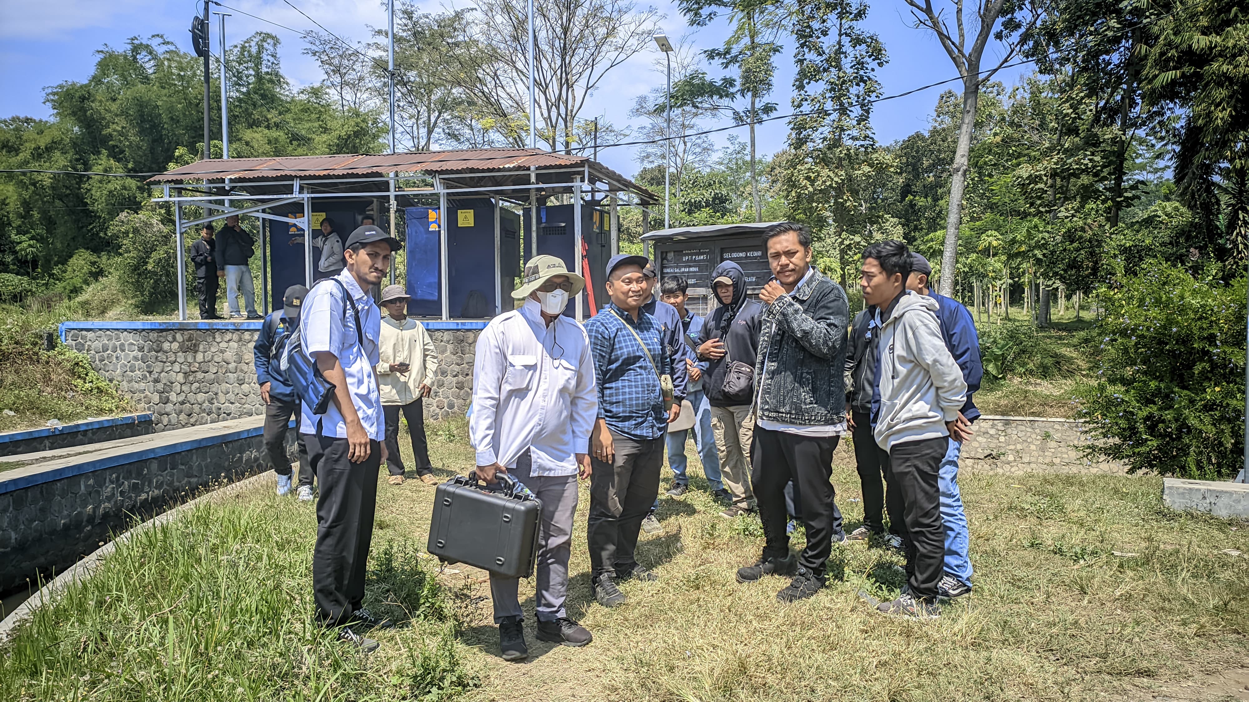 Kalibrasi Bangunan Ukur BBWS Brantas