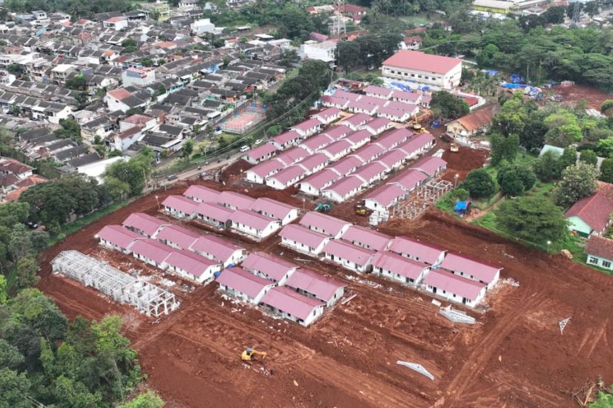 Manajemen konstruksi Huntap Cianjur